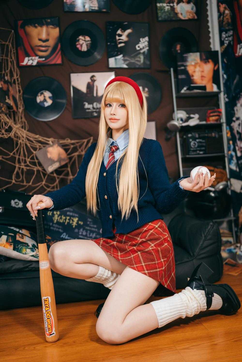 [鹿八岁] 棒球少女 [23P/704M] 2