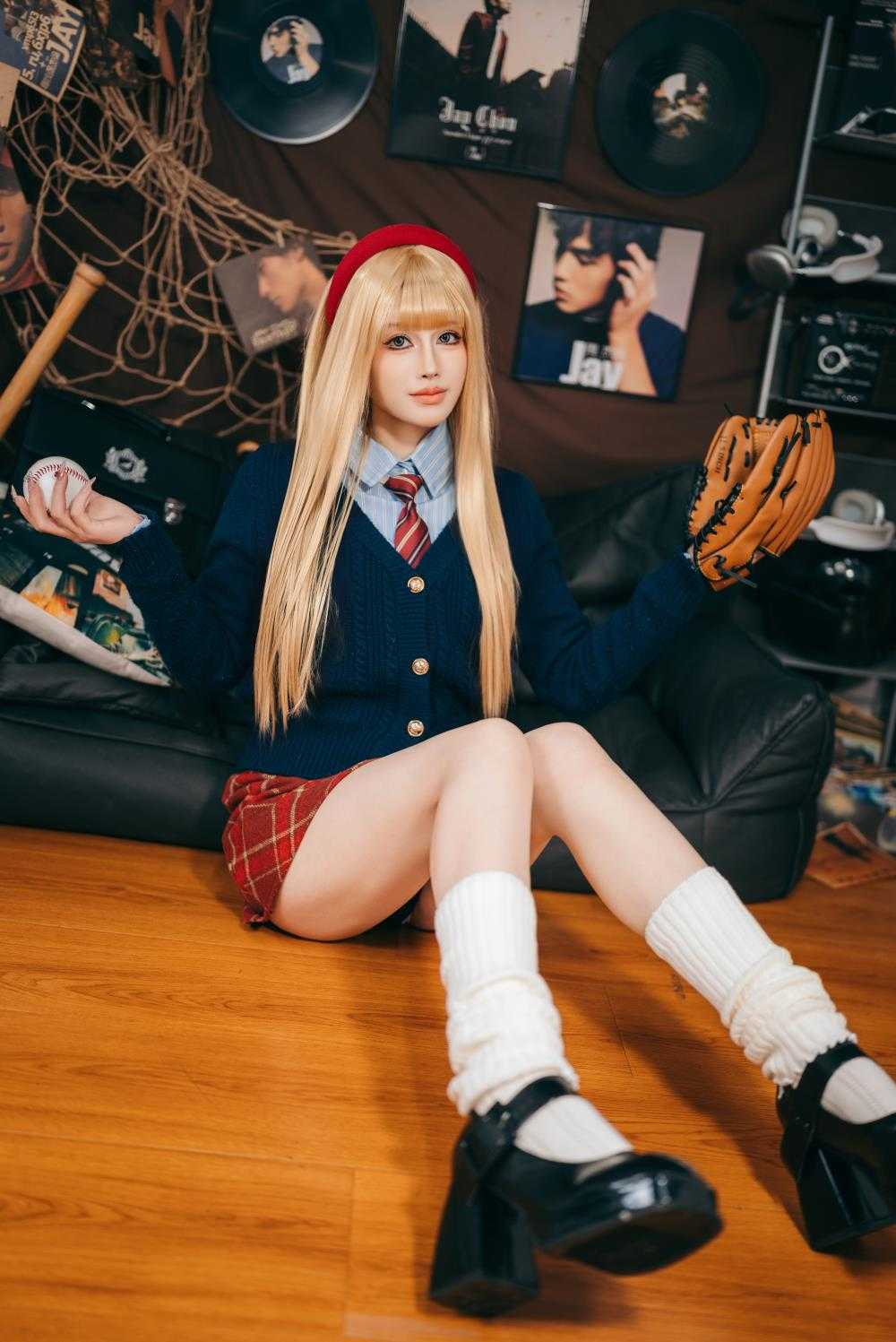 [鹿八岁] 棒球少女 [23P/704M] 3